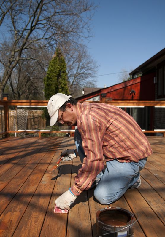 Deck Staining
