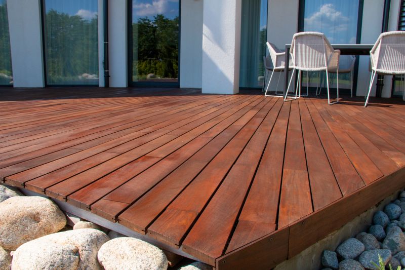 Stained Decks with Vibrant Colors