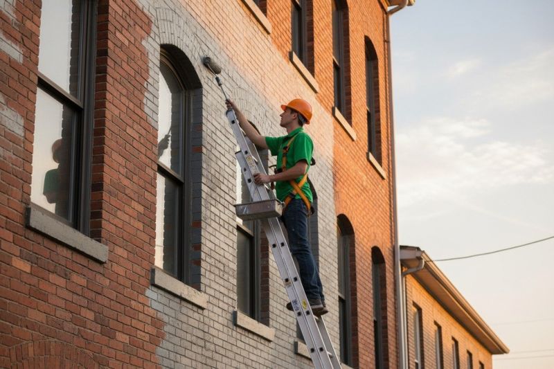 Exterior Brick Staining in Longmont, CO
