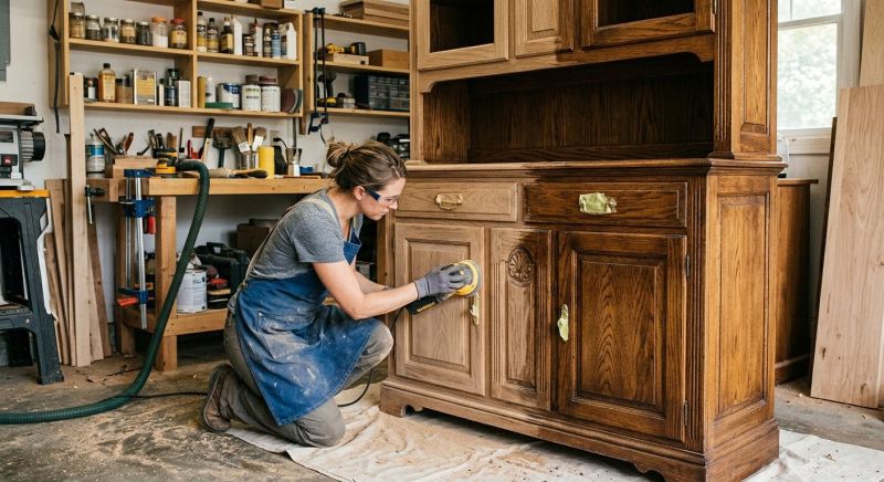 Oak Cabinet Refinishing in Indianapolis, IN