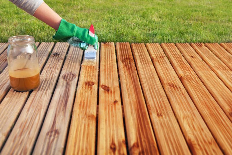 Products For Deck Stainings in use